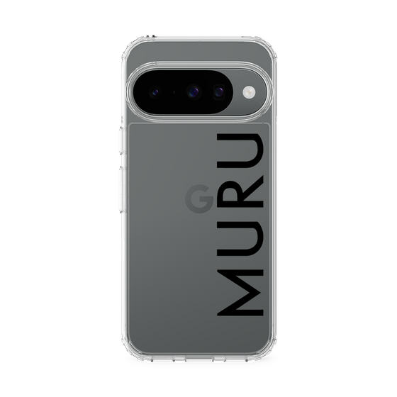 Slim Protection Case［ MURUA - Logo - Black ］