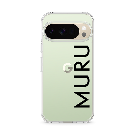 Slim Protection Case［ MURUA - Logo - Black ］