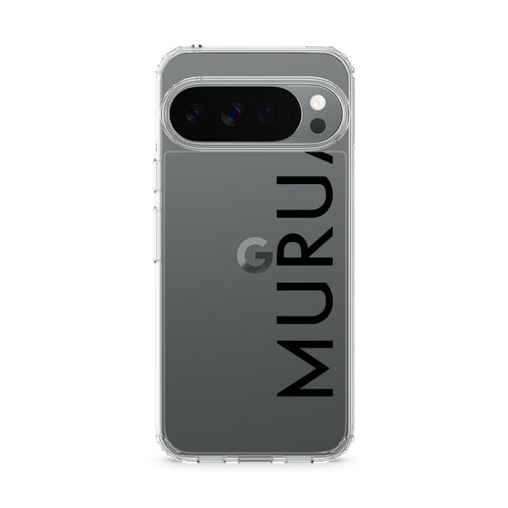 Slim Protection Case［ MURUA - Logo - Black ］