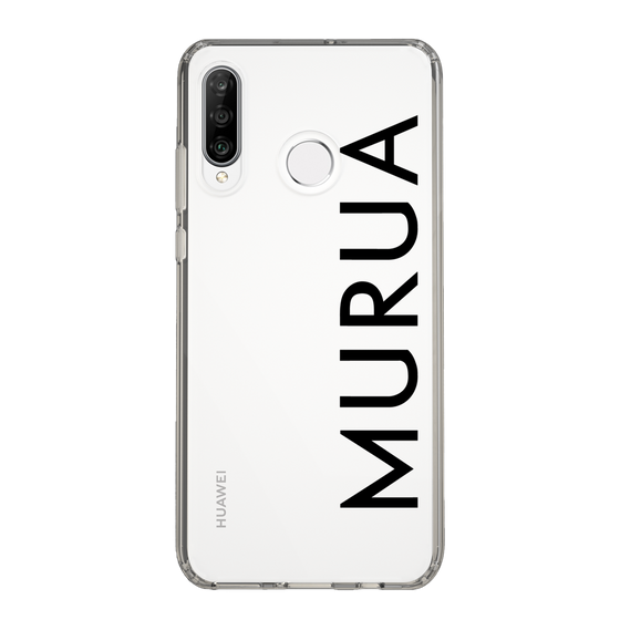 Slim Protection Case［ MURUA - Logo - Black ］