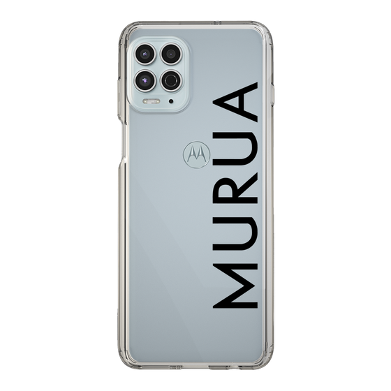 Slim Protection Case［ MURUA - Logo - Black ］