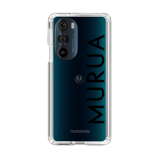 Slim Protection Case［ MURUA - Logo - Black ］