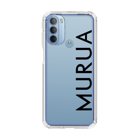 Slim Protection Case［ MURUA - Logo - Black ］