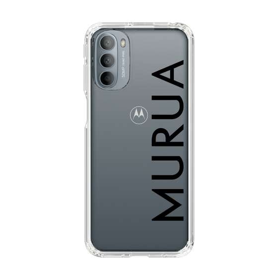 Slim Protection Case［ MURUA - Logo - Black ］