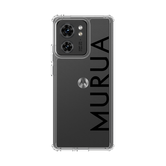 Slim Protection Case［ MURUA - Logo - Black ］