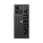 Slim Protection Case［ MURUA - Logo - Black ］
