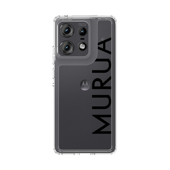Slim Protection Case［ MURUA - Logo - Black ］