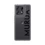 Slim Protection Case［ MURUA - Logo - Black ］