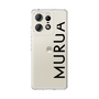 Slim Protection Case［ MURUA - Logo - Black ］