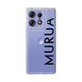 Slim Protection Case［ MURUA - Logo - Black ］
