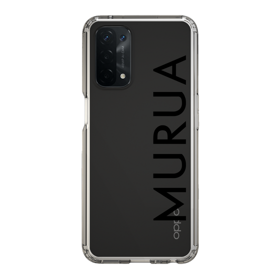 Slim Protection Case［ MURUA - Logo - Black ］