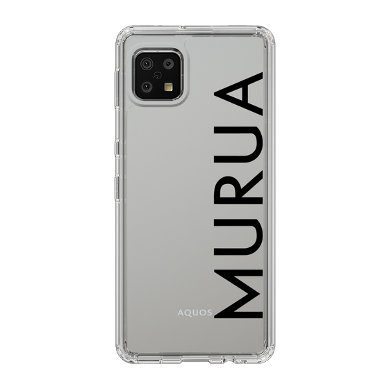 Slim Protection Case［ MURUA - Logo - Black ］