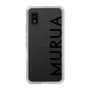 Slim Protection Case［ MURUA - Logo - Black ］