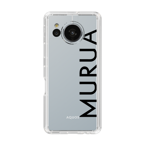 Slim Protection Case［ MURUA - Logo - Black ］