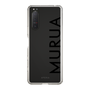 Slim Protection Case［ MURUA - Logo - Black ］