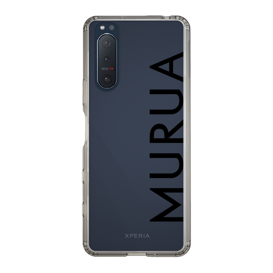 Slim Protection Case［ MURUA - Logo - Black ］