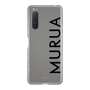 Slim Protection Case［ MURUA - Logo - Black ］