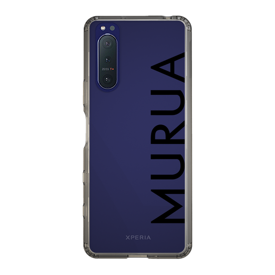 Slim Protection Case［ MURUA - Logo - Black ］