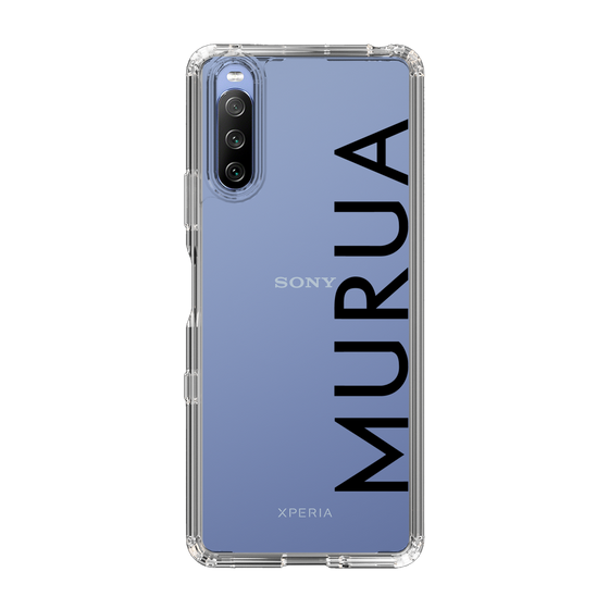 Slim Protection Case［ MURUA - Logo - Black ］