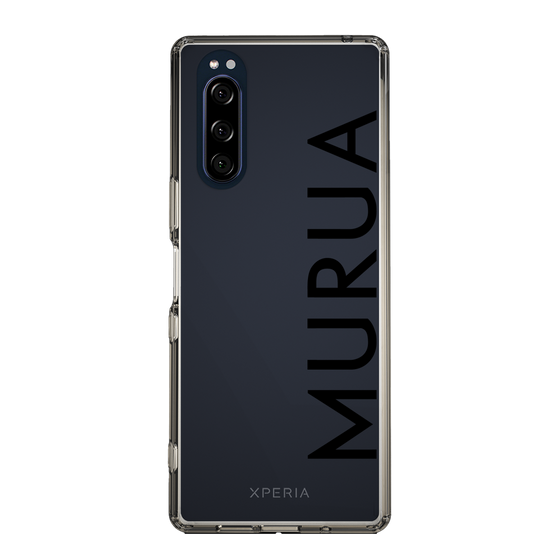 Slim Protection Case［ MURUA - Logo - Black ］