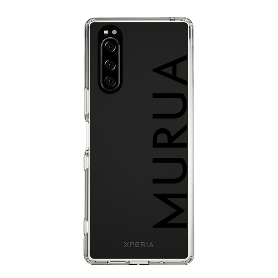 Slim Protection Case［ MURUA - Logo - Black ］