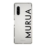 Slim Protection Case［ MURUA - Logo - Black ］