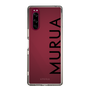 Slim Protection Case［ MURUA - Logo - Black ］