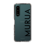 Slim Protection Case［ MURUA - Logo - Black ］