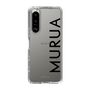 Slim Protection Case［ MURUA - Logo - Black ］
