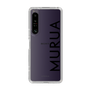Slim Protection Case［ MURUA - Logo - Black ］