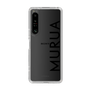 Slim Protection Case［ MURUA - Logo - Black ］