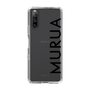 Slim Protection Case［ MURUA - Logo - Black ］