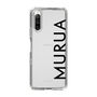 Slim Protection Case［ MURUA - Logo - Black ］