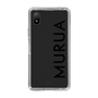 Slim Protection Case［ MURUA - Logo - Black ］