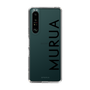 Slim Protection Case［ MURUA - Logo - Black ］