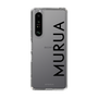 Slim Protection Case［ MURUA - Logo - Black ］