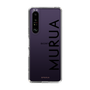 Slim Protection Case［ MURUA - Logo - Black ］