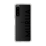 Slim Protection Case［ MURUA - Logo - Black ］