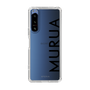 Slim Protection Case［ MURUA - Logo - Black ］