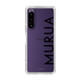 Slim Protection Case［ MURUA - Logo - Black ］