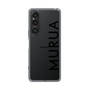 Slim Protection Case［ MURUA - Logo - Black ］