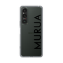 Slim Protection Case［ MURUA - Logo - Black ］