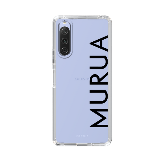 Slim Protection Case［ MURUA - Logo - Black ］