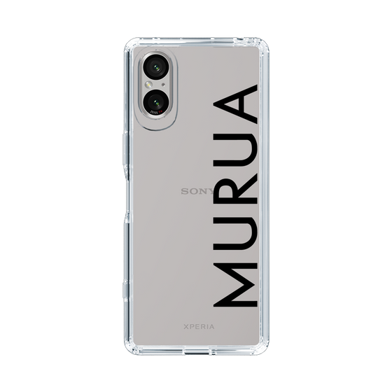 Slim Protection Case［ MURUA - Logo - Black ］