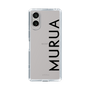 Slim Protection Case［ MURUA - Logo - Black ］