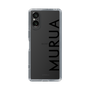 Slim Protection Case［ MURUA - Logo - Black ］