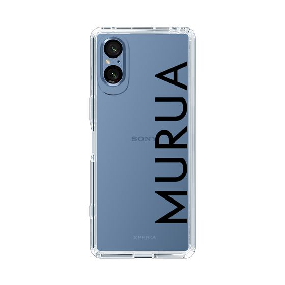 Slim Protection Case［ MURUA - Logo - Black ］