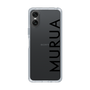 Slim Protection Case［ MURUA - Logo - Black ］
