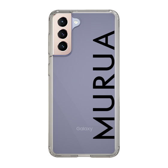 Slim Protection Case［ MURUA - Logo - Black ］