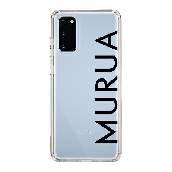 Slim Protection Case［ MURUA - Logo - Black ］